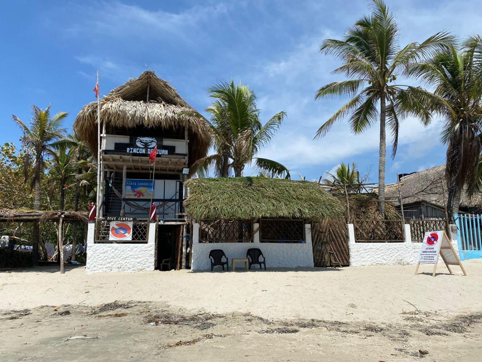 Hostal Punta Cangrejo San Onofre Bagian luar foto