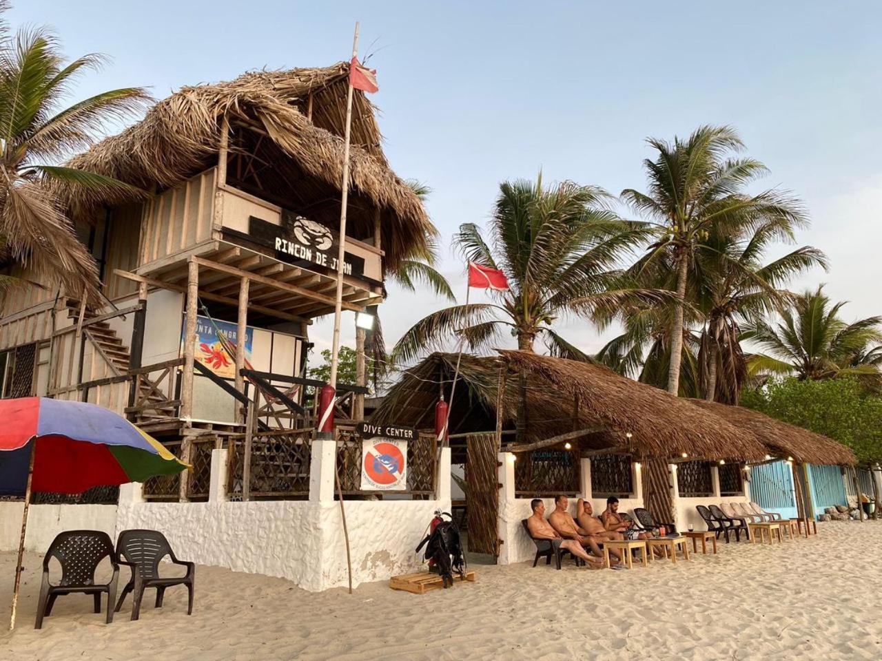 Hostal Punta Cangrejo San Onofre Bagian luar foto