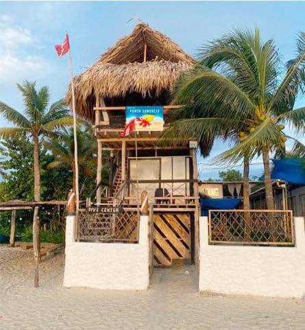 Hostal Punta Cangrejo San Onofre Bagian luar foto